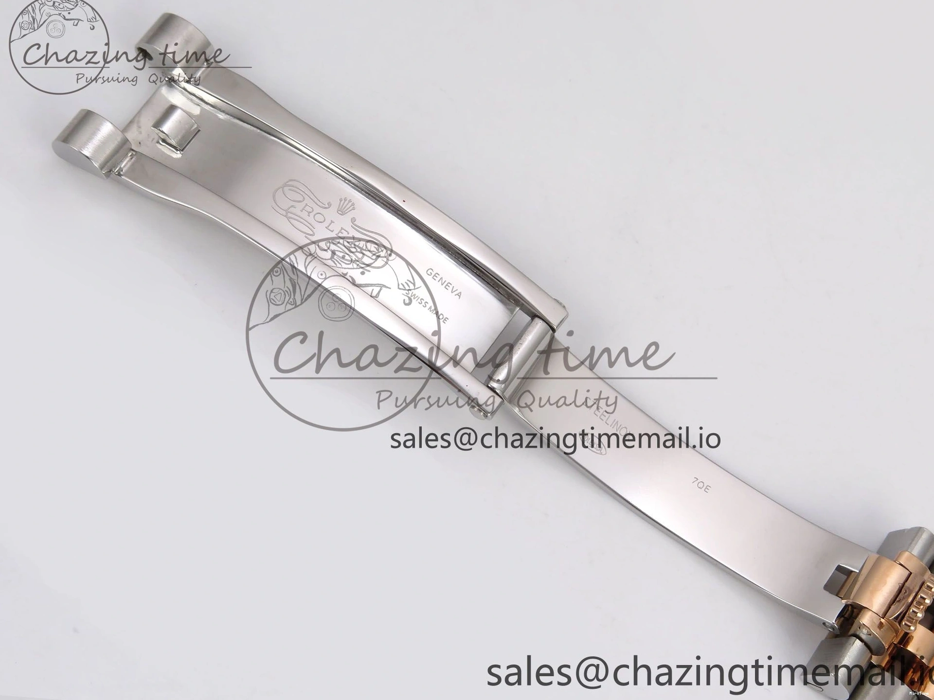 MiroTime 0401 Popular DateJust 31 278271 SS RG GMF 1:1 Best Edition 904L Steel Gray Roman Diamonds Dial on Jubilee Bracelet A 1165